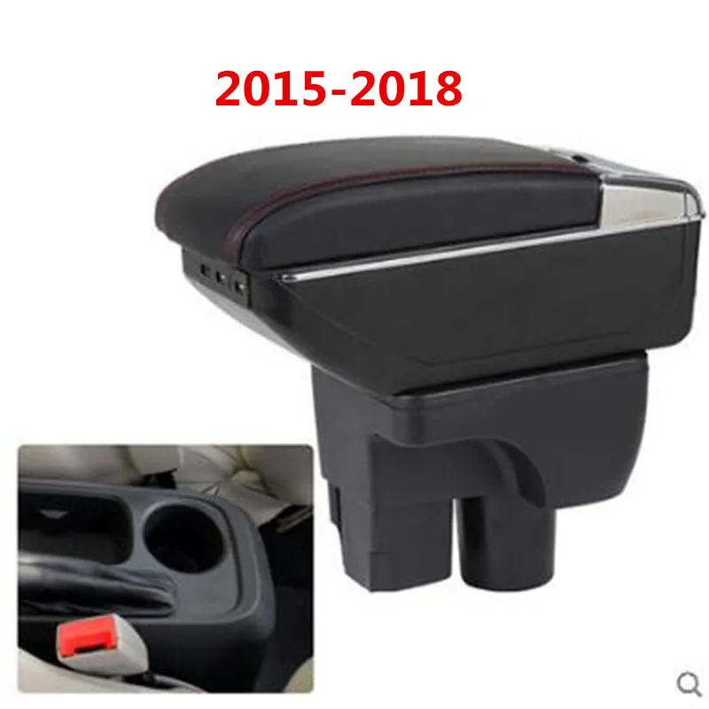 Центральный подлокотник большое пространство + Роскошь с разъемом USB коробка для