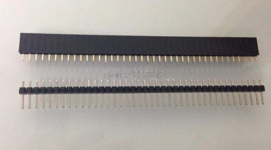 

20шт 1x40 Pin 2,54 мм Однорядный женский и мужской контактный разъем
