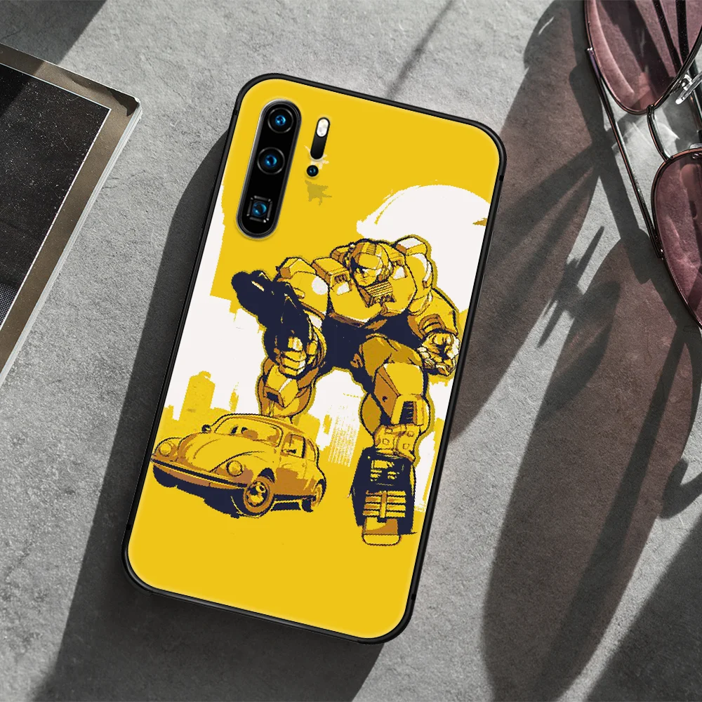 

Transformers Bumblebee Phone Case For Huawei P Mate 10 20 30 40 Lite Pro smart Z 2019 nova 5t black Shell Tpu Waterproof Luxury