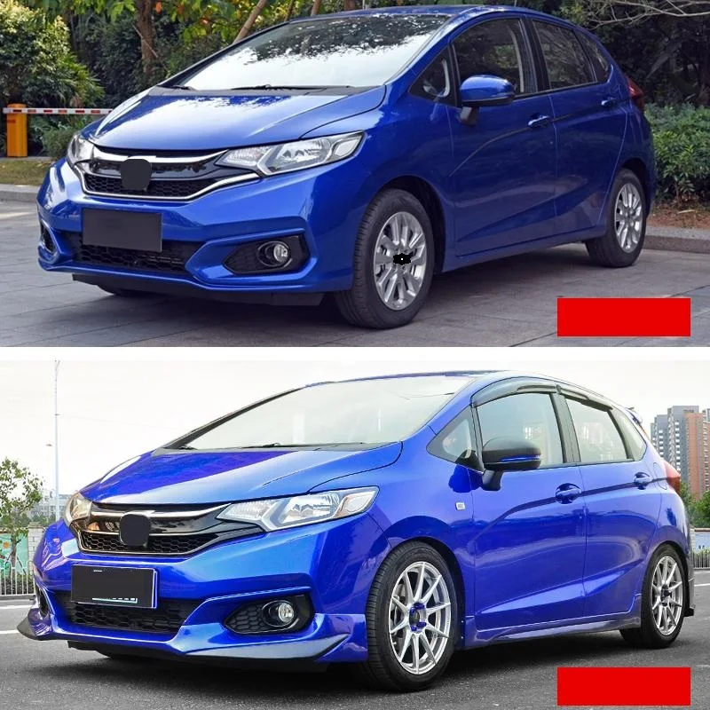 

Accessories Exterior Front Bumper Lip Car Sticker Spoiler Auto Styling Moulding 2014 2015 2016 2017 2018 2019 2020 FOR Honda Fit