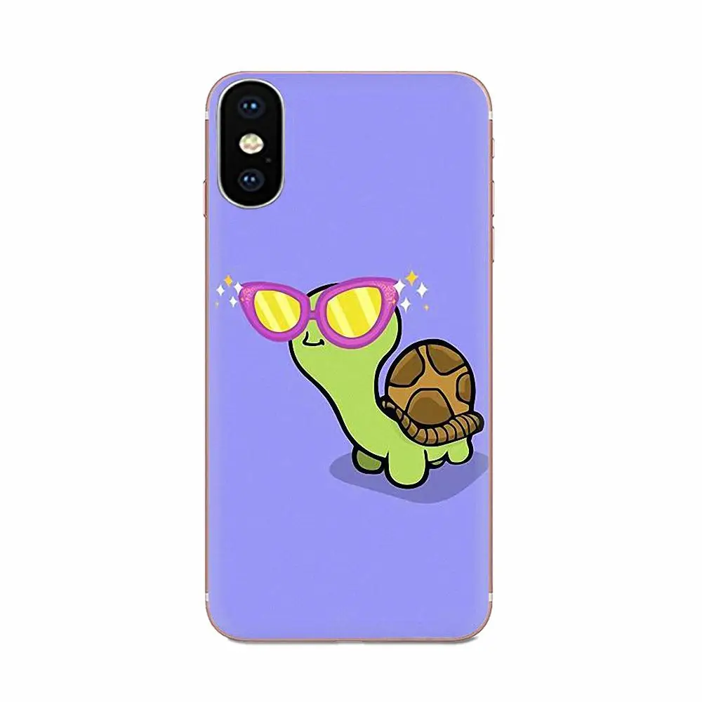 Мягкий чехол-накладка с рисунком животных черепаха для Xiaomi Redmi Note 8 8A 8T 10 K30 Pro Motorola G