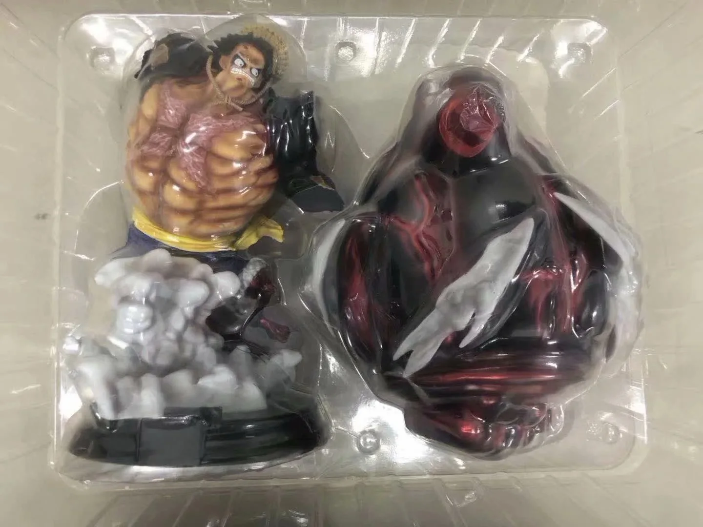 

[Funny] Large size 39cm One Piece Gear 4 Luffy PVC Action Figure Monkey D Luffy statue Collectible Model home decoration gift