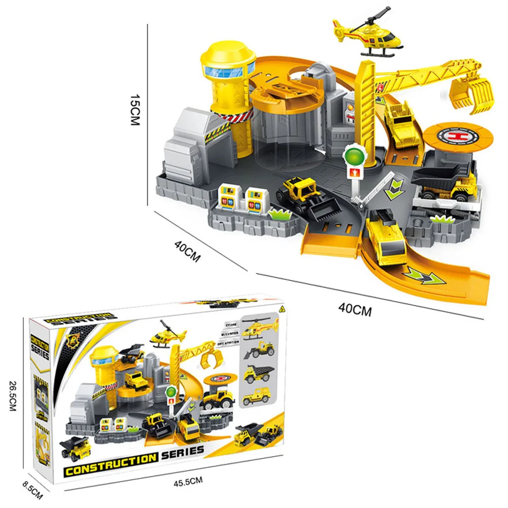 3D автомобиль игрушки рельсовый автомобильный игровой набор горячее колесо гараж