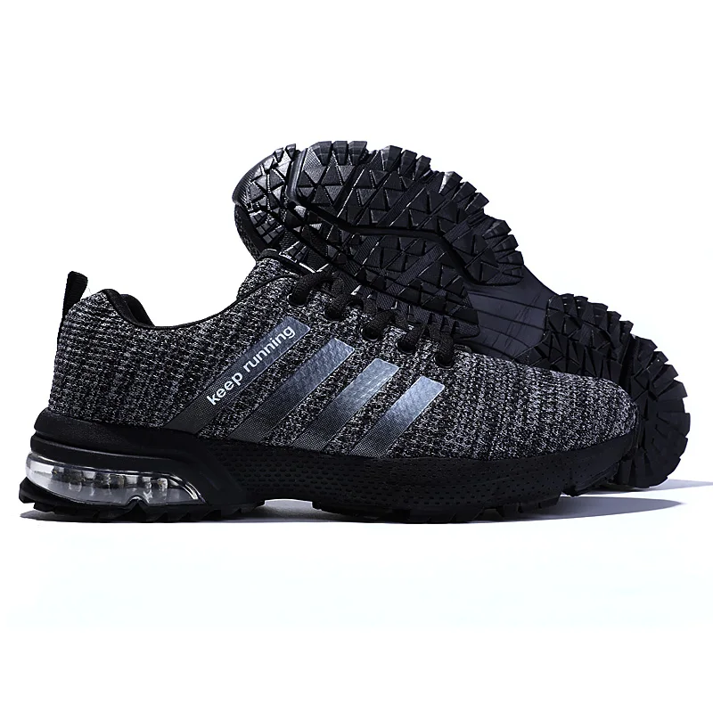 

Unisex Running Shoes Flying Woven Breathable Men's Fitness Shoes Air Cushion Shoes Outdoor Brand Sports Shoes Platform Sneakers