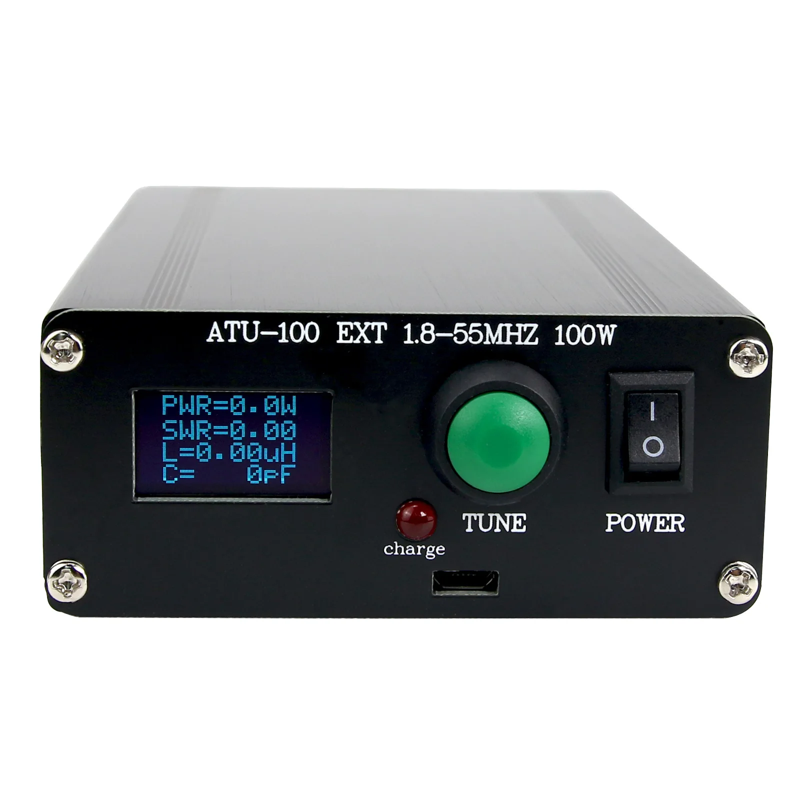 ATU-100 автоматический антенный тюнер 1 8-50MHzw OLED дисплей 7x7 3 2 программируемое