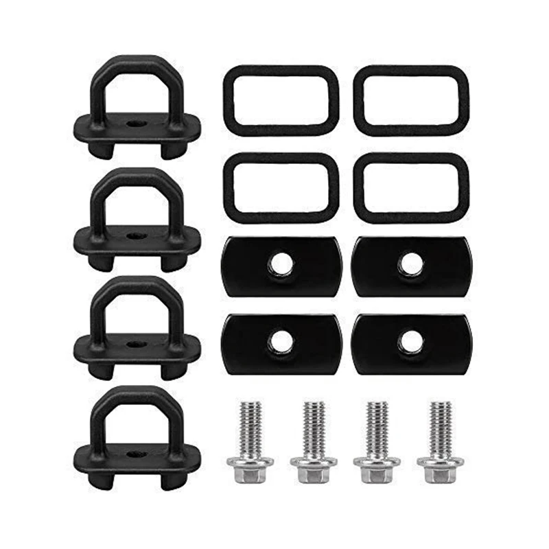 

Для крепежной платформы Chevy, 4 шт., комплект, анкерный анкер для 07-18 Gmc Sierra грузов, 15-18 Chevy, Колорадо и Gmc, модель, что