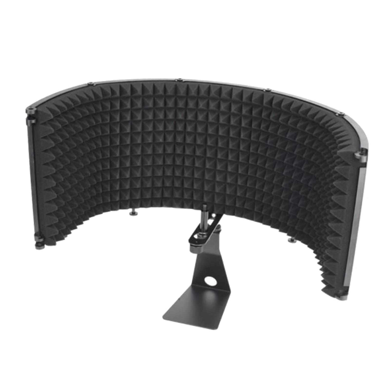 

Professional Microphone Isolation Shield with Stand and Sound Dampening Foam, 5