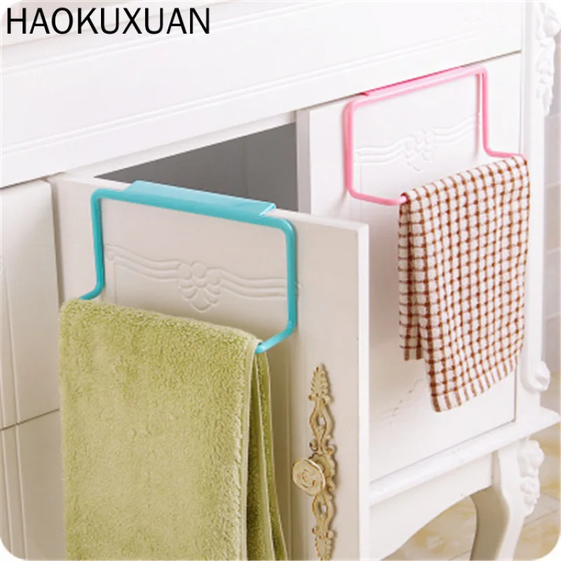 

Punch-free Towel Rack Bathroom Hook Up Kitchen Hanger Toilet Wall Hanging Things