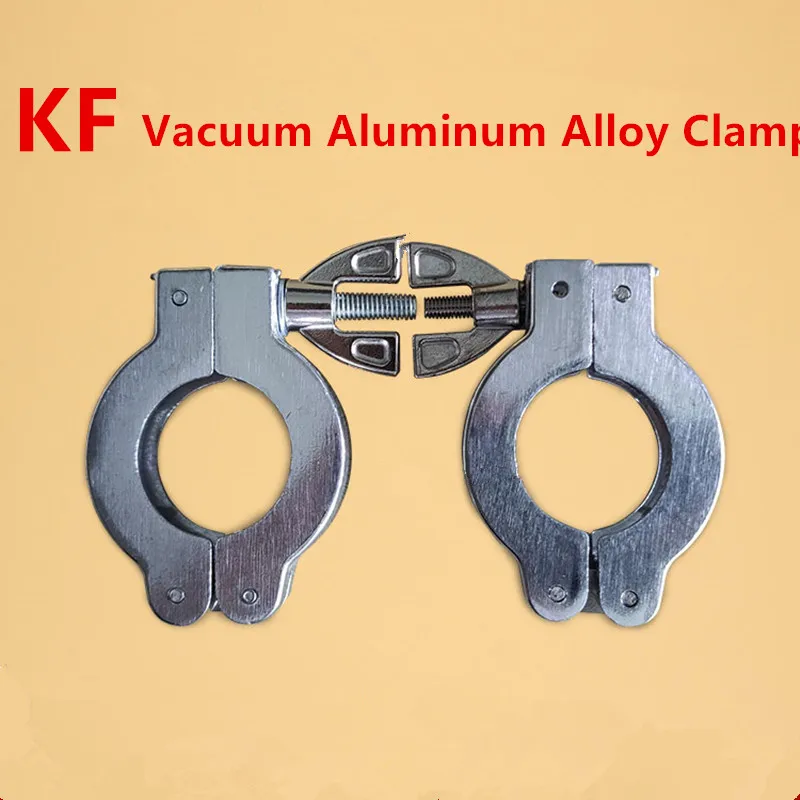 

Вакуумный зажим, зажим из алюминиевого сплава KF16 KF25 KF40 KF50, быстроустанавливаемые фитинги для вакуумных труб