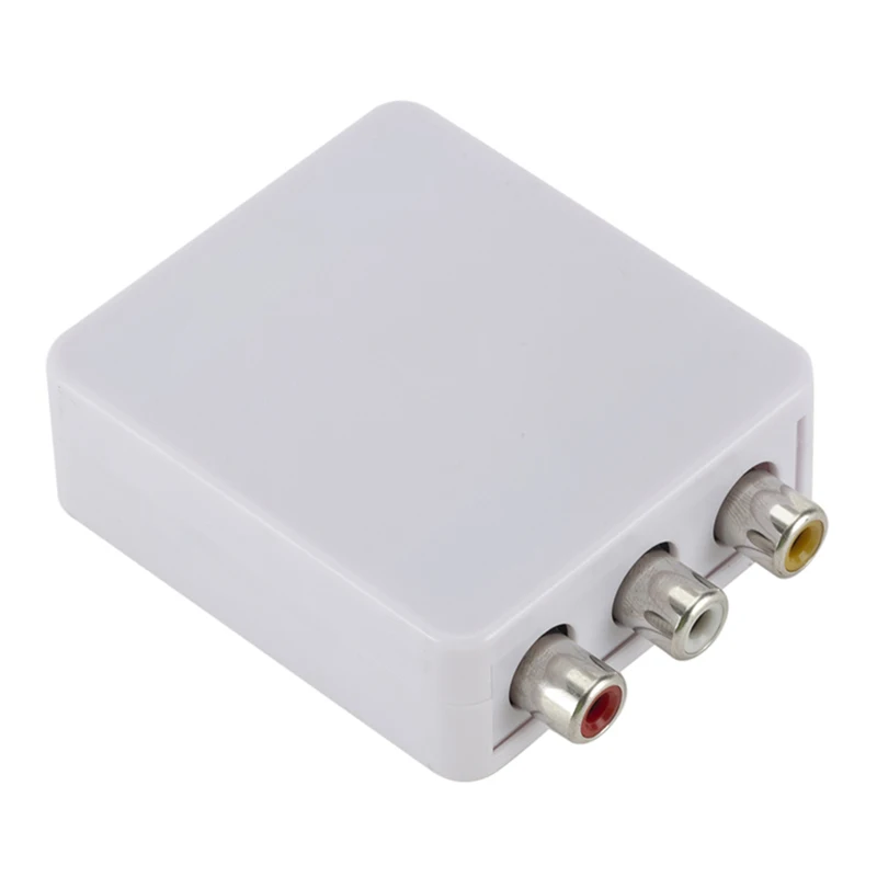 Новый мини RCA CVSB AV в RF адаптер 67 25 МГц 61 видео Аудио ТВ переключатель сигналов Hi
