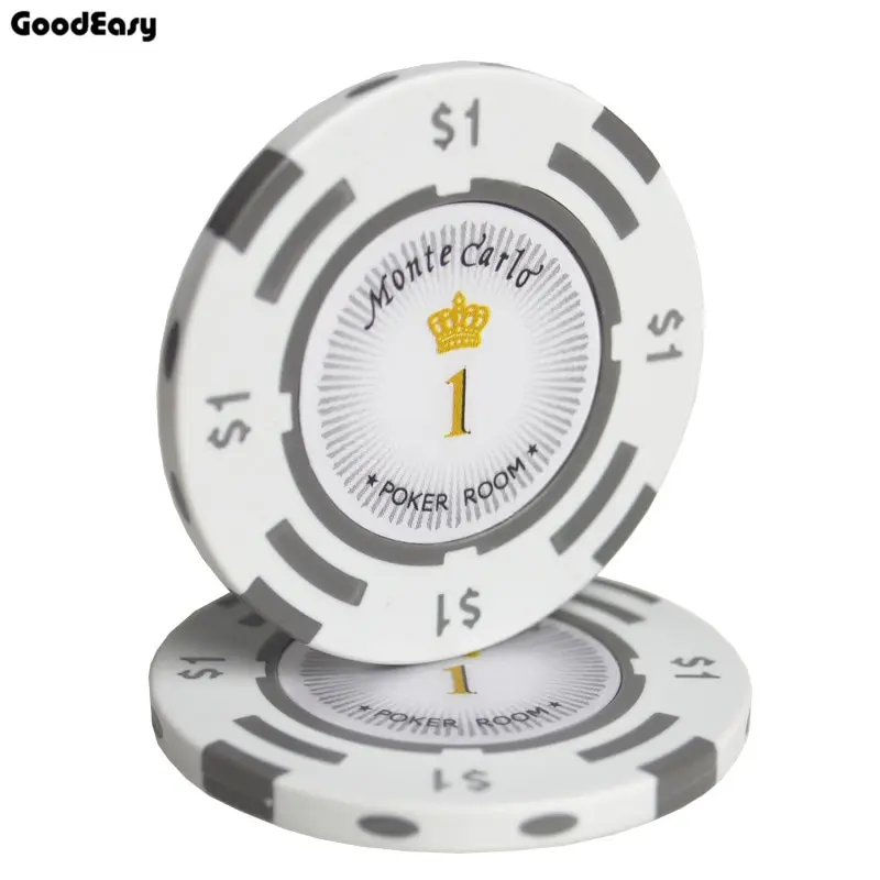 Глины Материал казино Техасский Холдем набор микросхем покер металлические