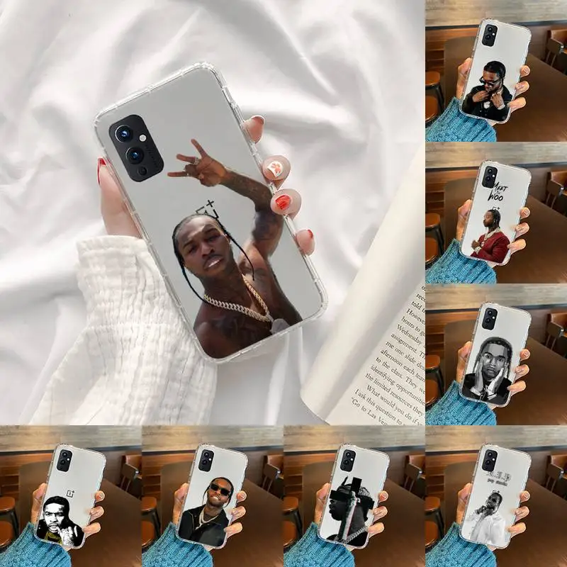 

pop smoke Phone Case Transparent For OnePlus MEIZU MEITU M 7 8 9 16 17 T PRO XS moible bag