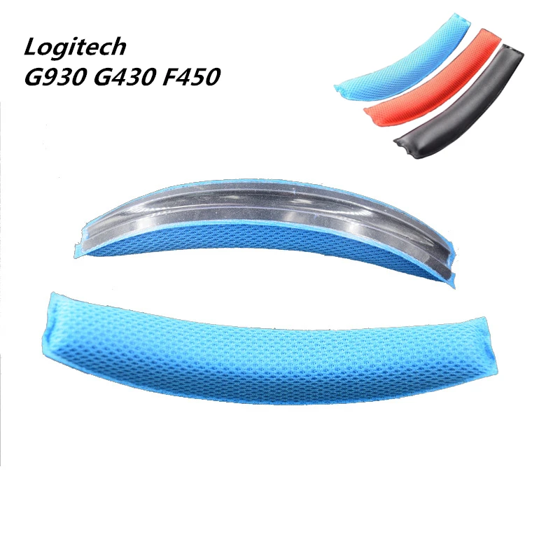 

1PC Replacement Protective Headband Set Sponge Grid Cloth for Logitech G930 G430 F450 Headphones Accessories