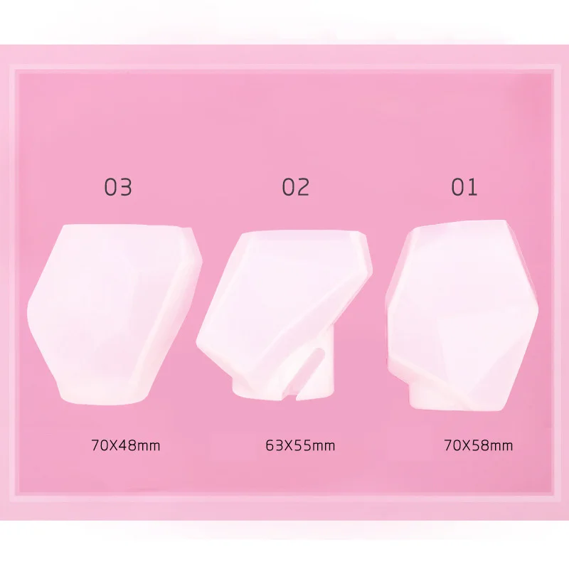 3D из камней правильной геометрической формы форма силиконовая для свеч DIY