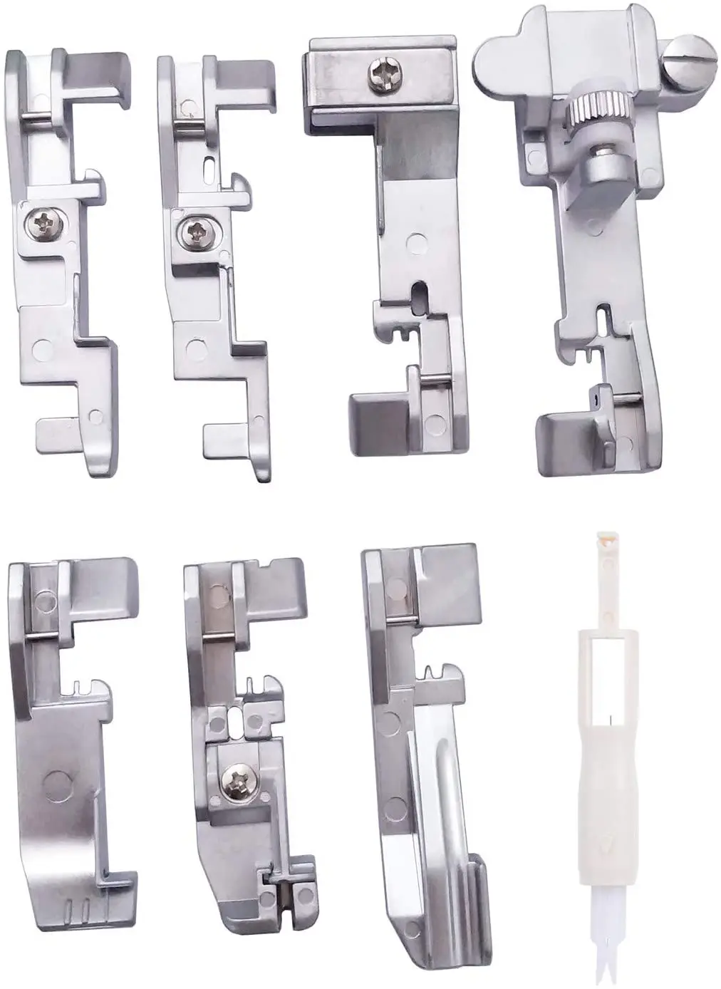 Швейная машина Singer Overlock Serger комплект из 7 прижимных лапок 14CG754 14SH654 14SH754 14hd854 с 1