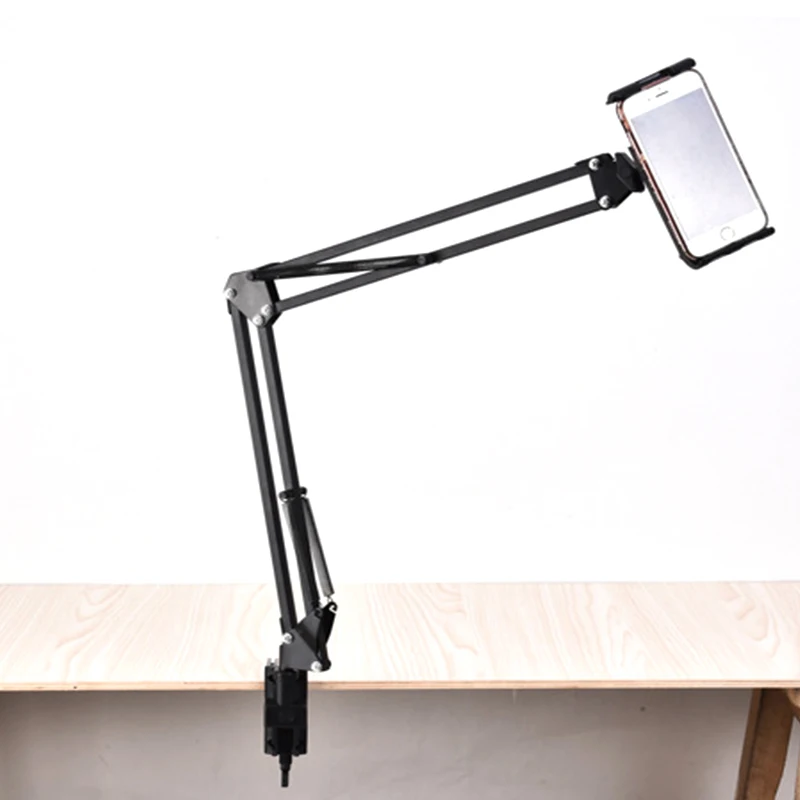 Металлическая подставка для планшета с поворотным кронштейном многосекционный