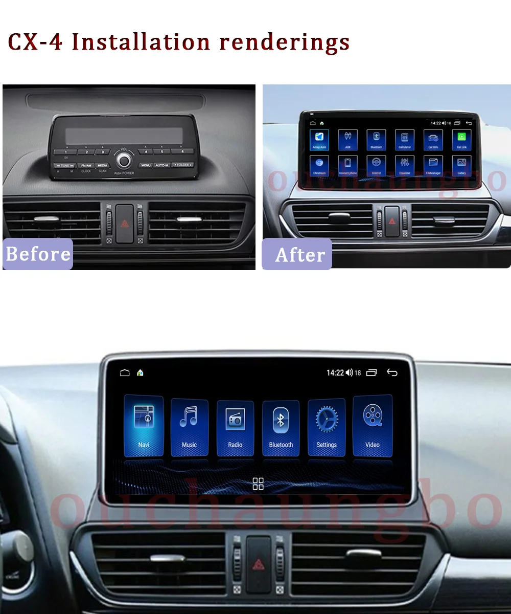 구매 4G 자동차 라디오 GPS 스테레오 마쓰다 3 CX-4 2014-2019 무선 카플레이 8 코어 6 기가 바이트 128 기가 바이트 안드로이드 10 OS