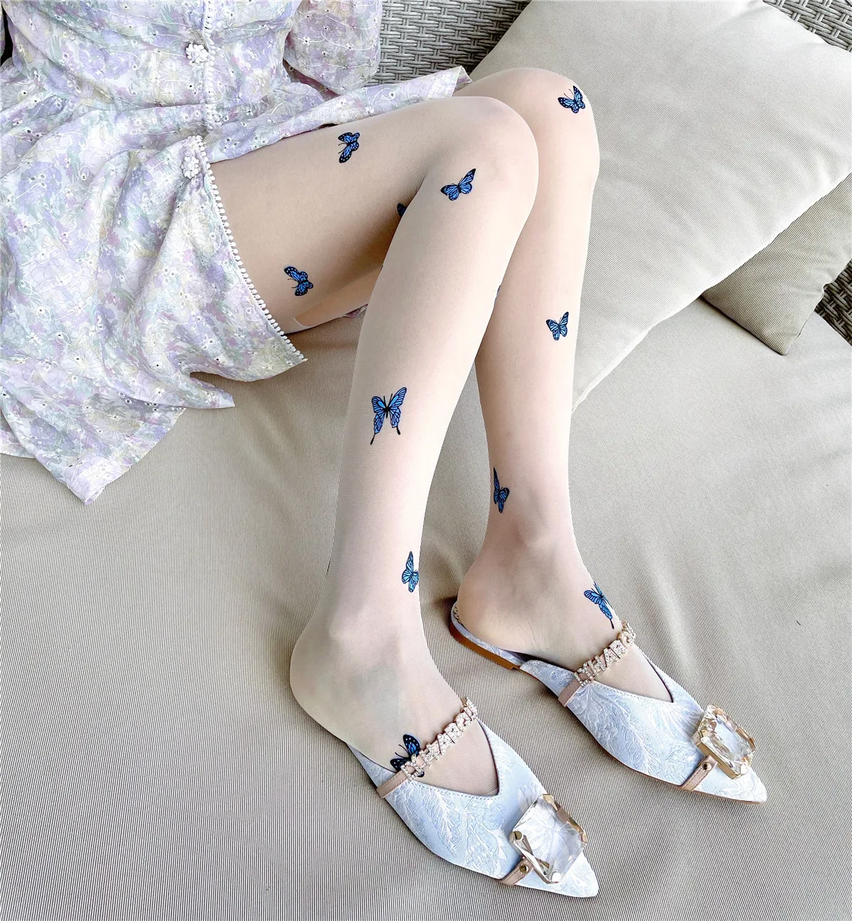 Весенне-летние Новые Нежные Волшебные ветрозащитные Синие - Цена: 301,89 руб.