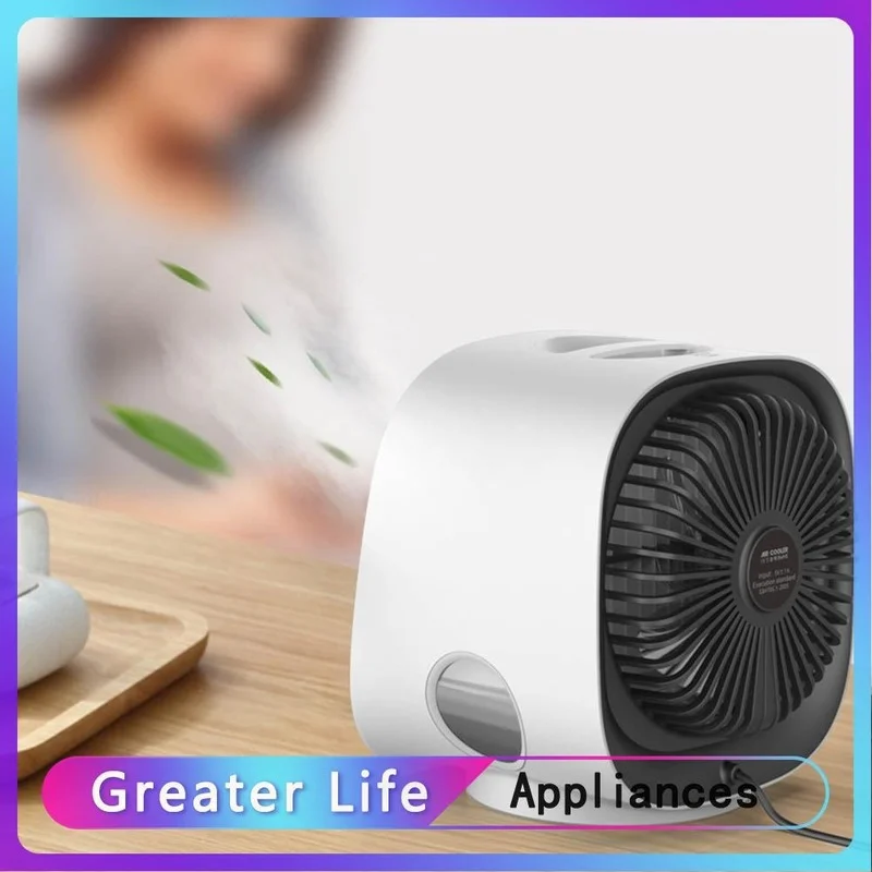 

300mL Mini Air Conditioner USB Portable Air Cooler Desktop Air Cooling Fan
