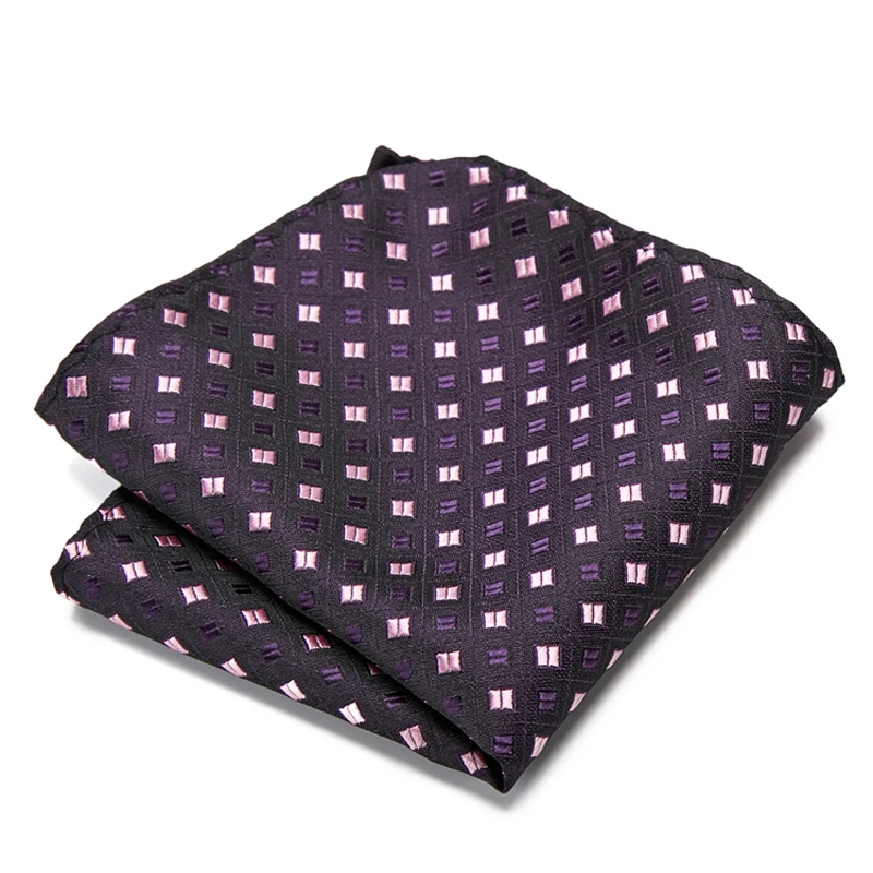 

2021 New Style High Grade Hot sale Silk Handkerchief White Solid Men Suit Accessories New Year's Day