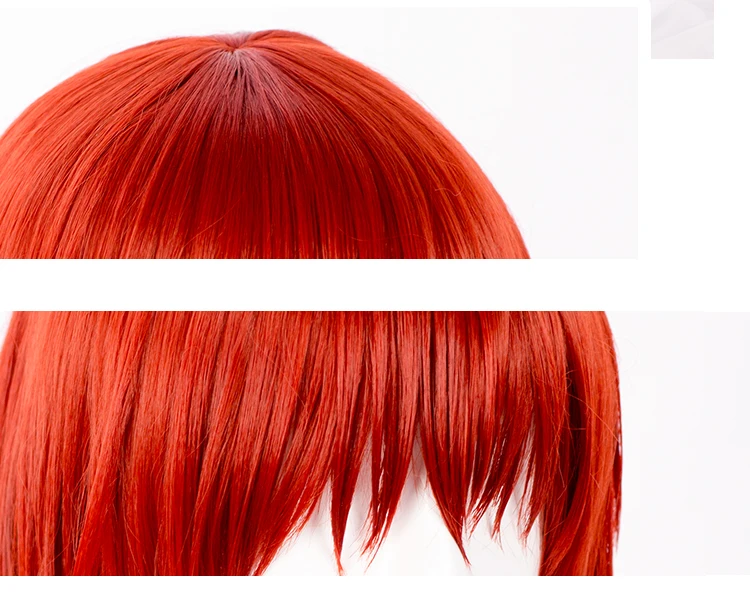 Mahoutsukai No Yome Hatori Chise короткий оранжевый красный термостойкий косплей костюм парик +
