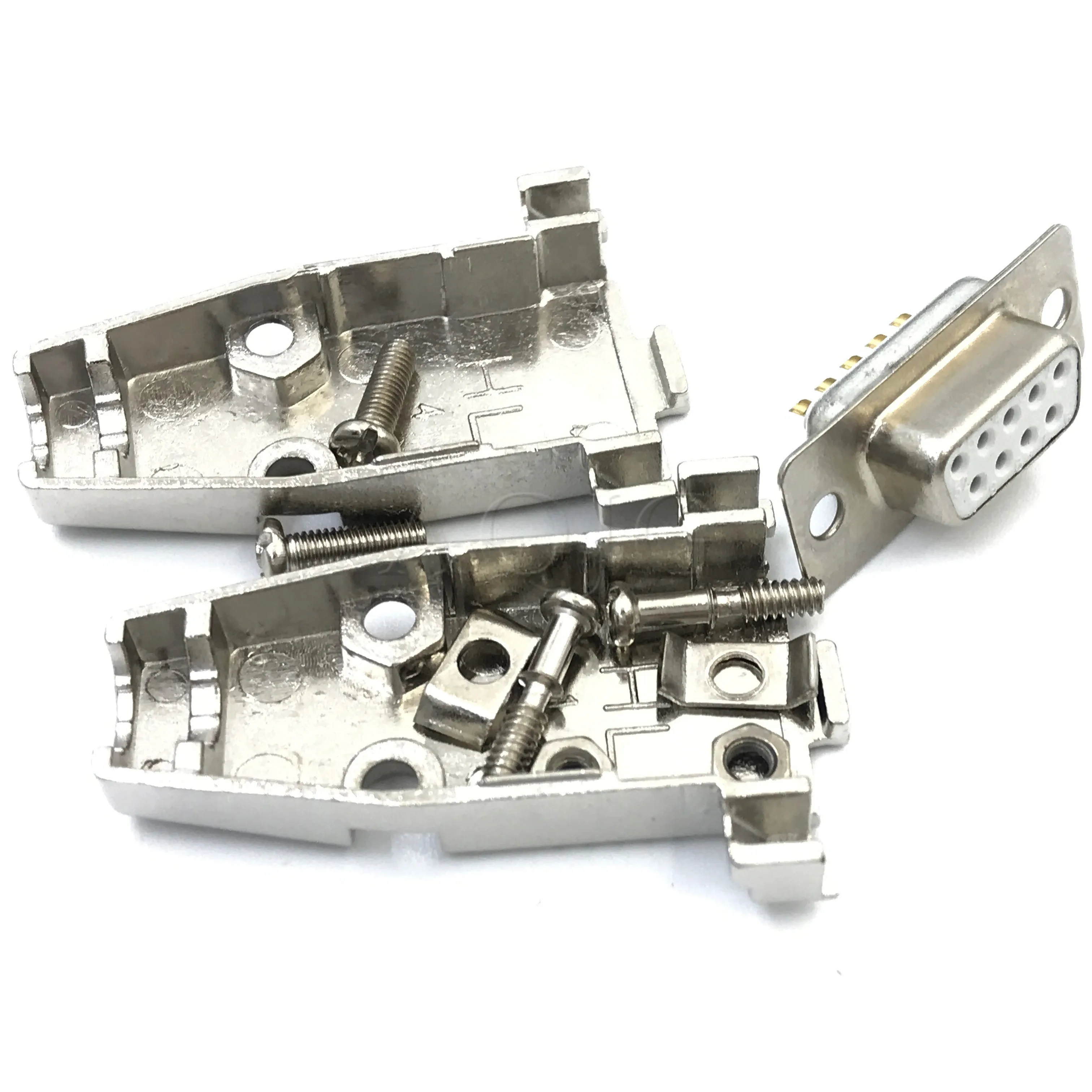 Металлический разъем DB9 переходник серии &quotгнездо/штекер&quot D-Sub COM позолоченные