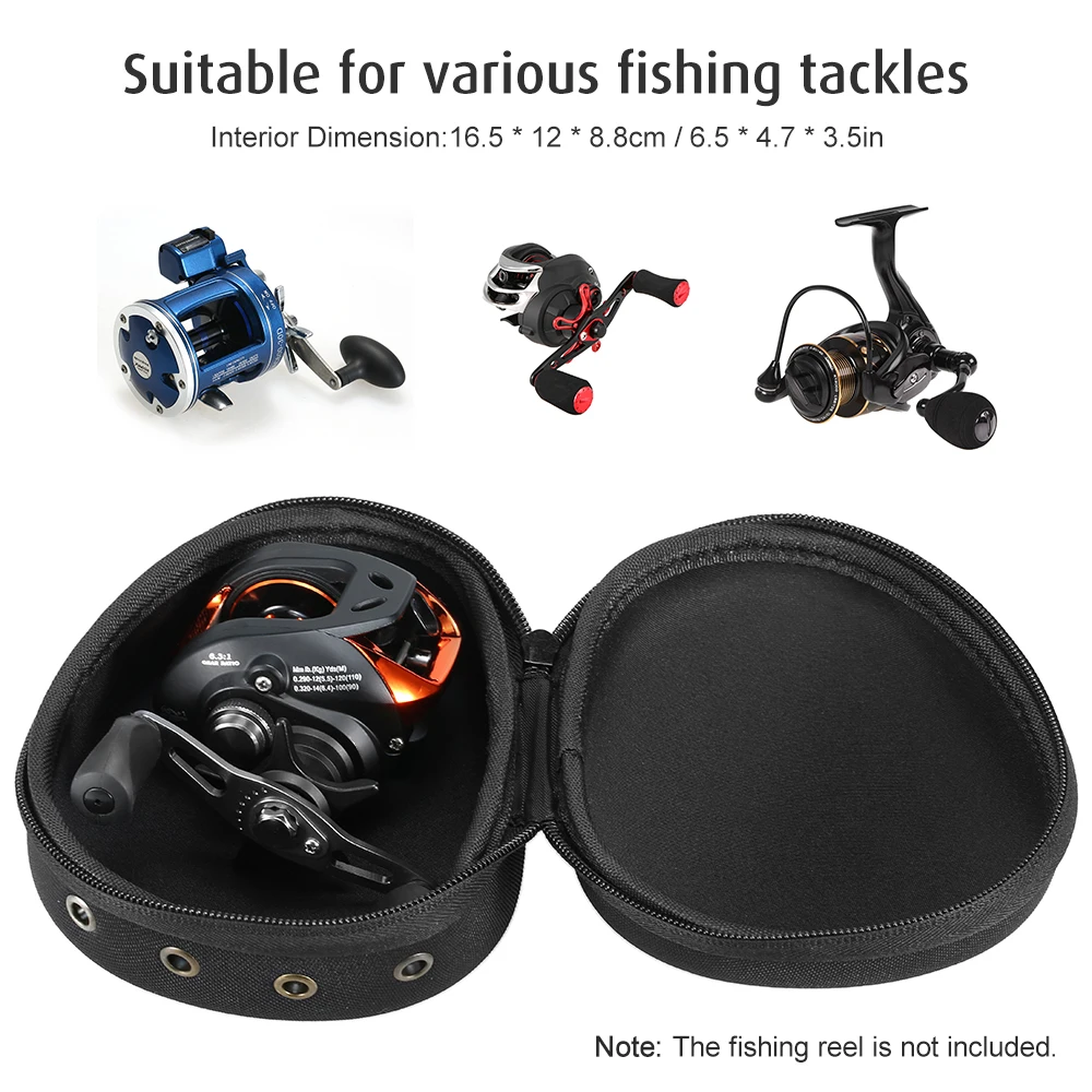 Новая сумка для рыболовной катушки с отверстием EVA водонепроницаемый защитный