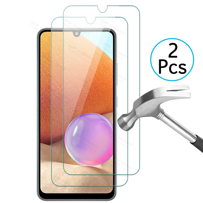 Закаленное стекло для Samsung Galaxy A32 4G 5G A324G защитная пленка Sklo с полным покрытием 6 4