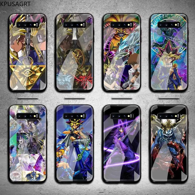 Чехол для телефона yu gi oh yugioh из японского аниме закаленное стекло Samsung S20 Plus S7 S8 S9 S10