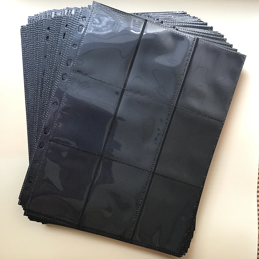 30 страниц/Lot 18/9 карманы Настольная игра карты страницу торговой Чехол для карт