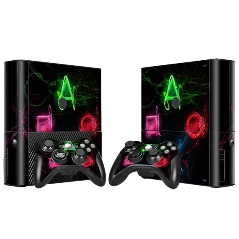 Наклейки для Xbox 360 E консоль и контроллер наклейки Xbox360 виниловые кожи|Наклейки| |