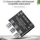 Цифровой усилитель HIFIDIY LIVE E100L E30H, 2,1 каналов, Bluetooth, 100 мощности, аудио, стерео, сабвуфер, усилитель, плата 50WX2 + W AMP