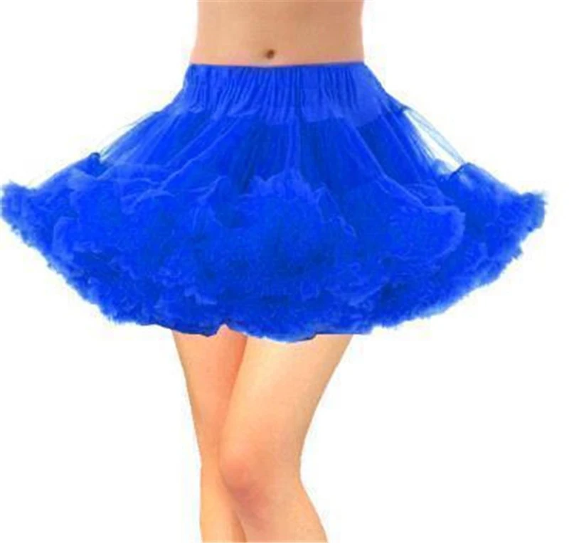 Женская короткая вечерняя юбка трехслойная юбка-пачка с регулируемой талией