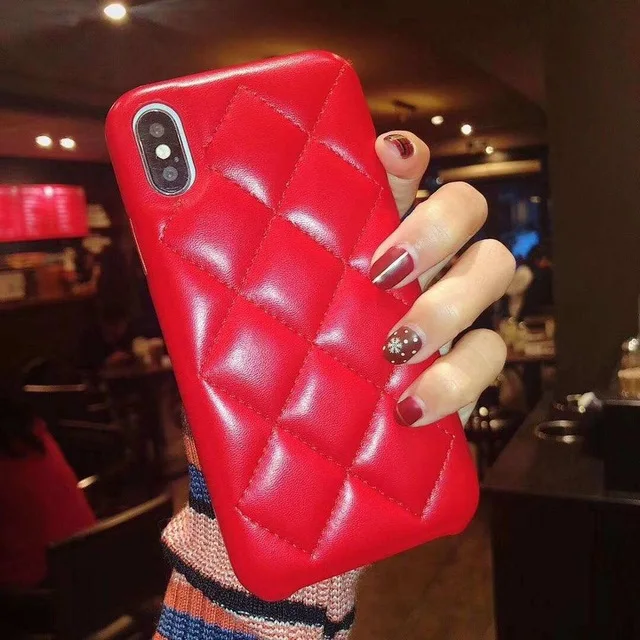 Красный Мягкий кожаный роскошный чехол s для iPhone 11 Pro Max чехол X XS Max XR 6 6S 7 8 Plus чехол Защита телефона Funda Coque Fundas - Цвет: Красный