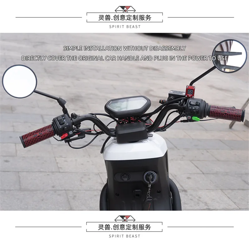 Перчатки с электроподогревом SPIRIT BEAST модифицированные мотоциклетные