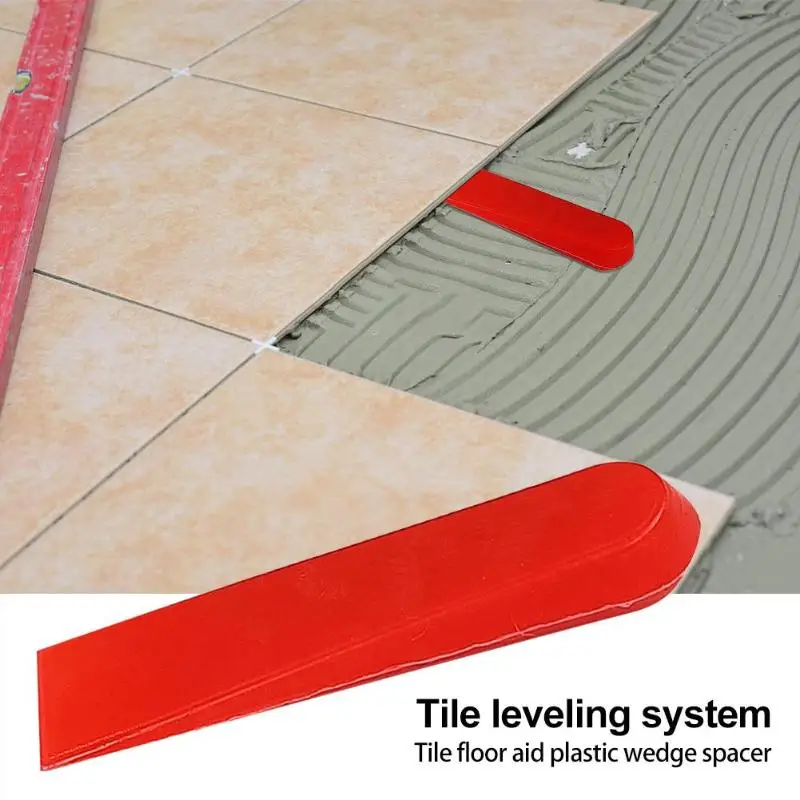 

100pcs/set Level Wedges Tile Spacers for Flooring Wall Tile Leveling System