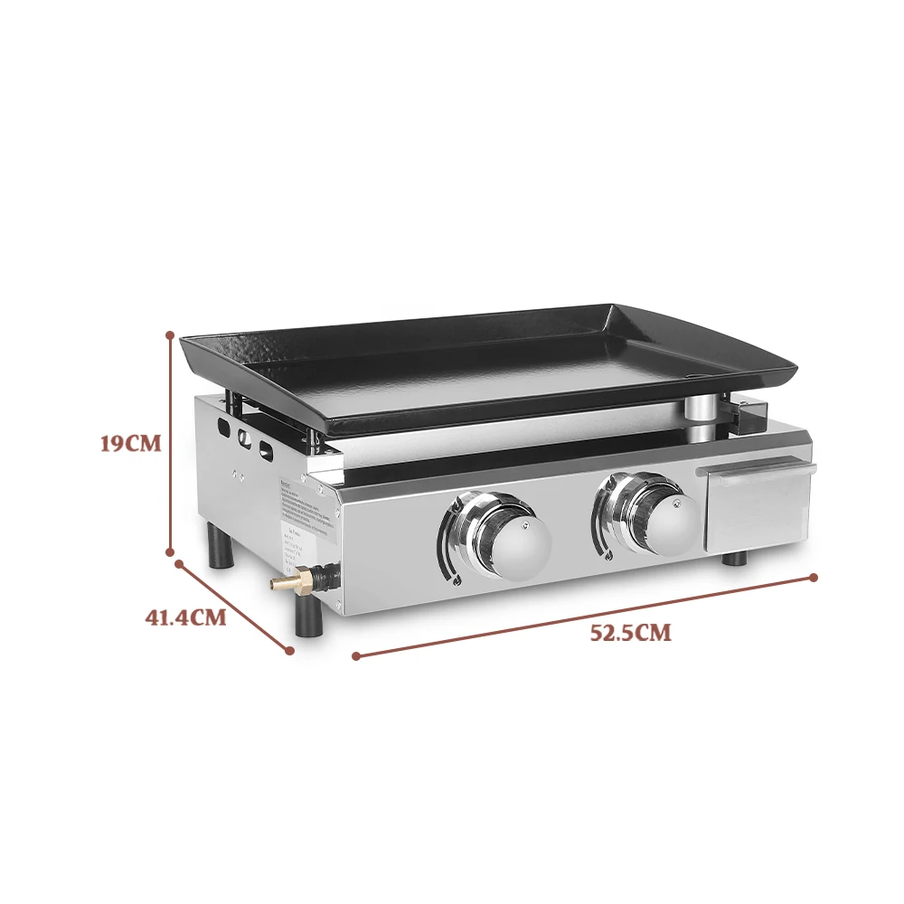 ITOP 2 горелки газовые грили для барбекю сжиженным нефтяным газом плита горячего