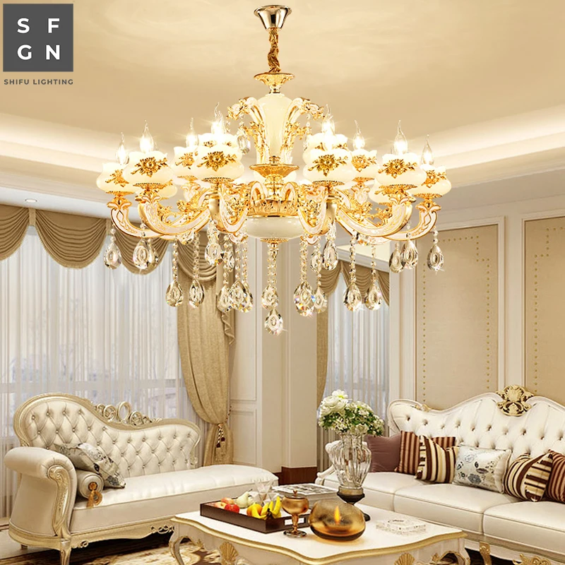 Люстра светильник ing светодиодные люстры европейский стиль kirsite Светильники для