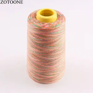ZOTOONE Швейные аксессуары швейная машина нить ручная вышивка машинная нить нейлоновая стеганая нить ручная хлопковая швейная рулонная E - Цвет: SE0008