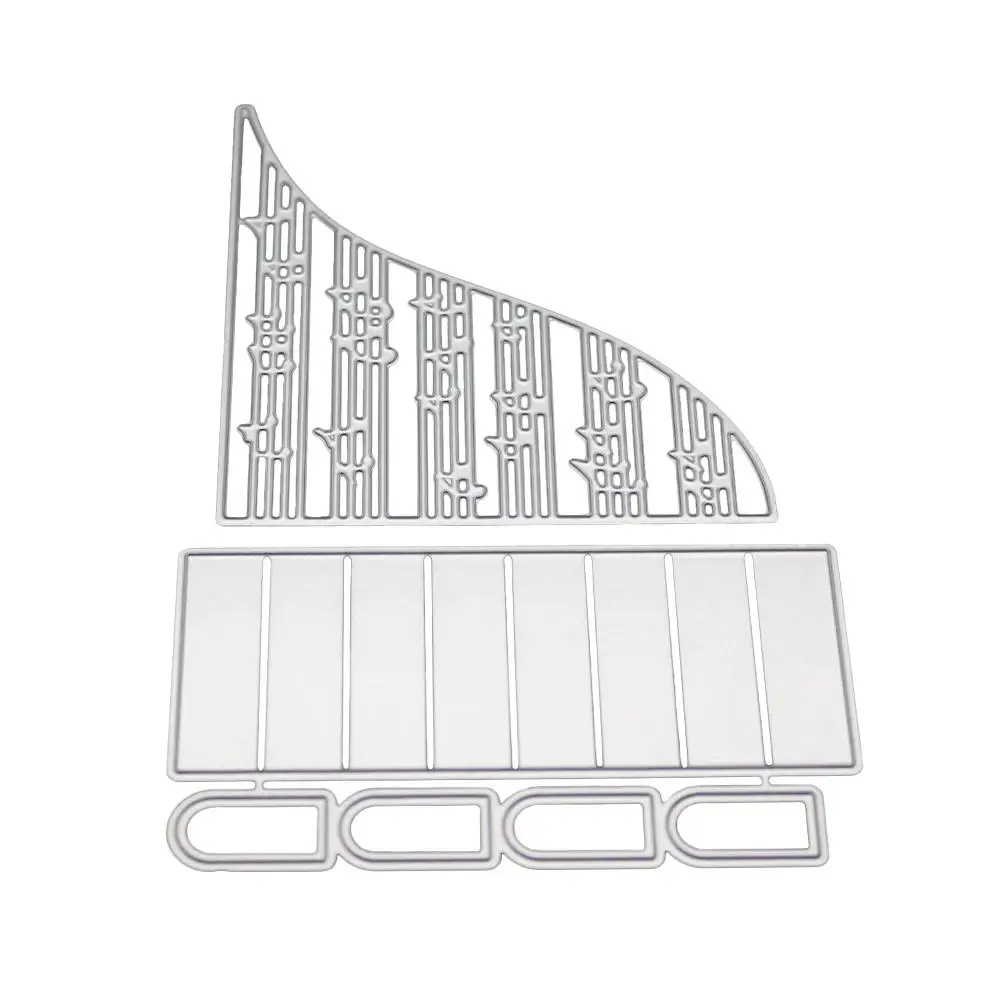 Kuulee Piano Music Series Cutting Dies DIY Scrapbooking Etching Stencils | Дом и сад