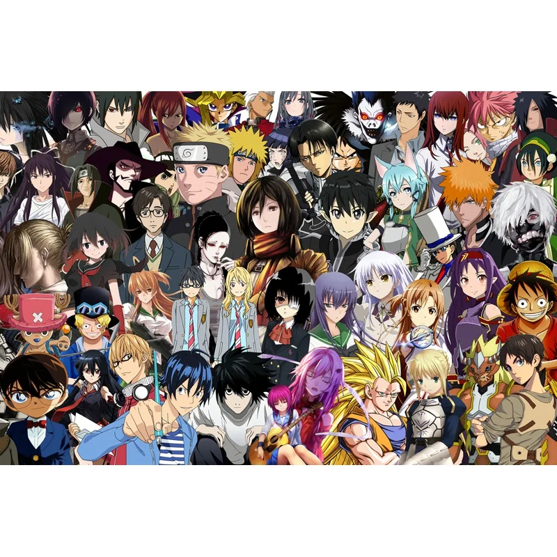 

One piece Super hero cartoon character flesh cocktail wooden jigsaw puzzle 1000 pieces juguetes kids educational toys