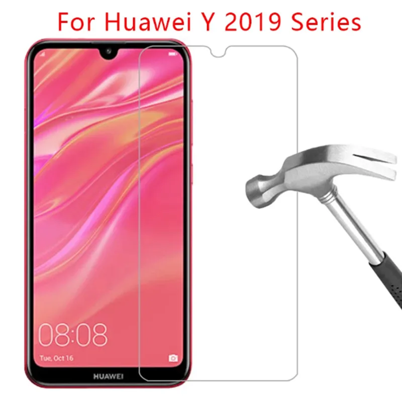 Закаленное стекло 9H для телефона Huawei Y6 Y7 Y9 Pro 2019 Защитная пленка экрана y9 y7 y6 prime