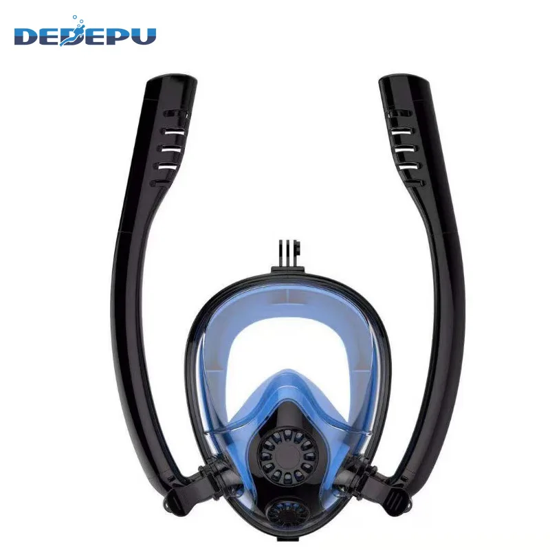 

DEDEPU Anti Fog Full Face Diving Mask Snorkeling Set Respiratory Masks Safe Waterproof Swimming Equipment Underwater Scuba-2