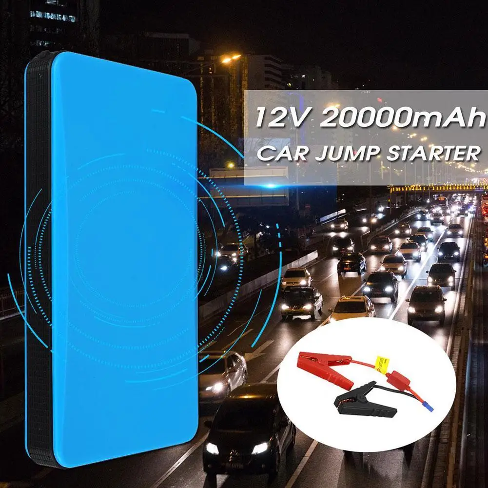 Новинка портативный компактный тонкий автомобильный стартер на 20000 мАч внешний