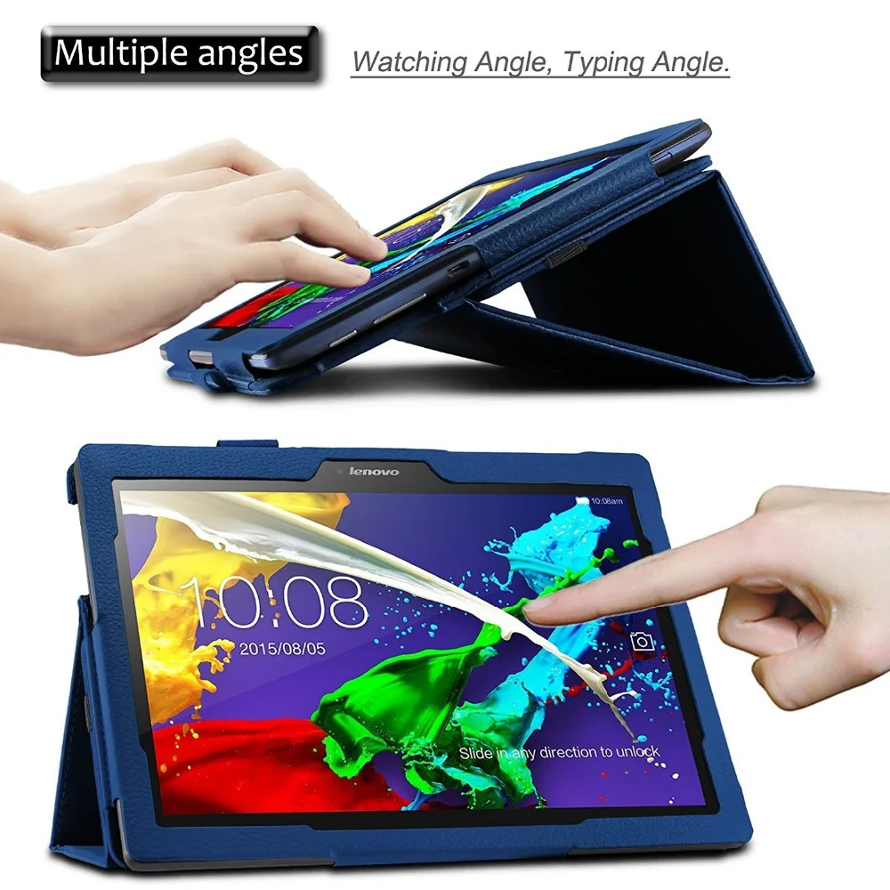 Чехол для Lenovo Tab 2 X30L X30F 10 1 чехол книжка с подставкой из искусственной кожи A10
