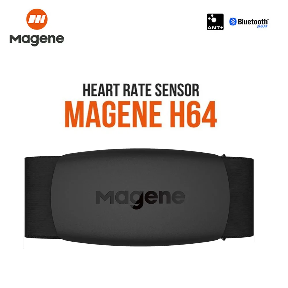 Оригинальный Magene Move H64 двойной режим Bluetooth 4 0 Ant + датчик сердечного ритма с