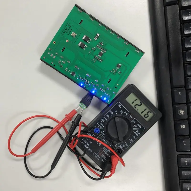 USB 5V 2A DC 12V 10A выход 6x18650 батареи DIY Power Bank Box зарядное устройство для сотового