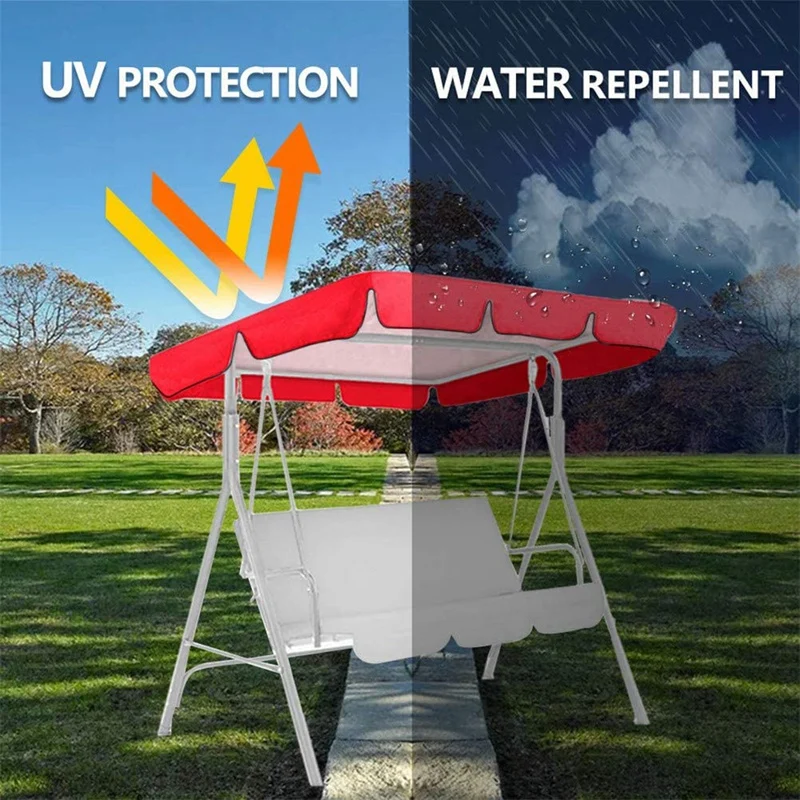 Swing Canopy Waterproof And UV Protection Suitable For 3 Seat Chair Tent Outdoor Garden Terrace | Дом и сад