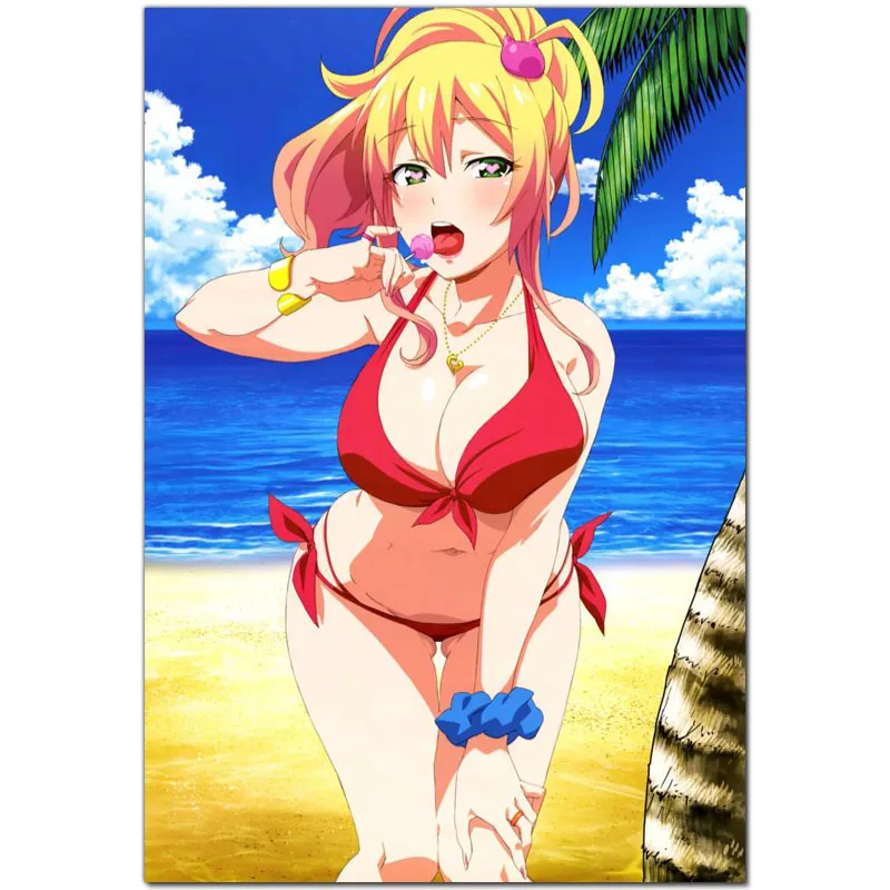 Картина на холсте аниме настенное искусство хаджим без гала плакаты и принты