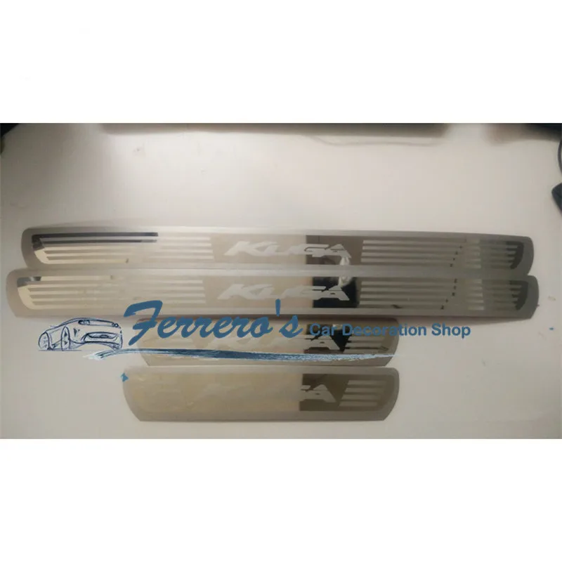 

Автомобильные аксессуары для Ford Kuga 2013-2016, нержавеющая сталь, защита от царапин